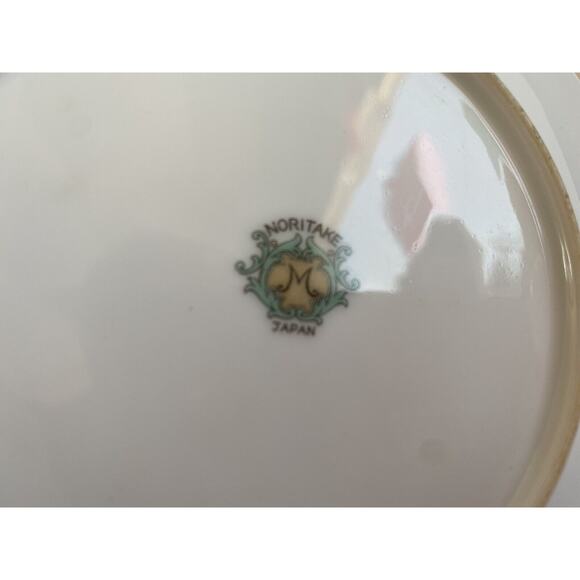 Vintage Teddy Bear Centerpiece Table Decoration Bear on Noritake Saucer - Picture 9 of 9